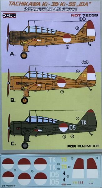 Tachikawa Ki36/Ki55 'Ida"(Indonesian AF)  NDT72039