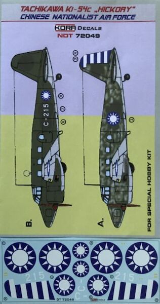 Tachikawa Ki54c "Hickory" (Chinese Nationalist AF)  NDT72049