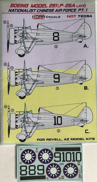 Boeing Model 281 (P26A late) (Chinese Nationalist AF) Part1  NDT72054