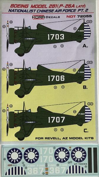 Boeing Model 281 (P26A late) (Chinese Nationalist AF) Part2 NDT72055