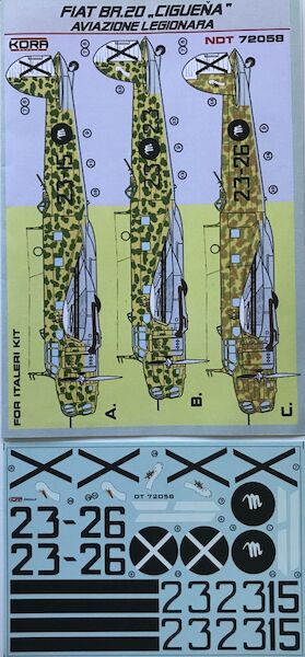 Fiat BR20 "Ciguena"(Aviazione Legionara - Spain)  NDT72058