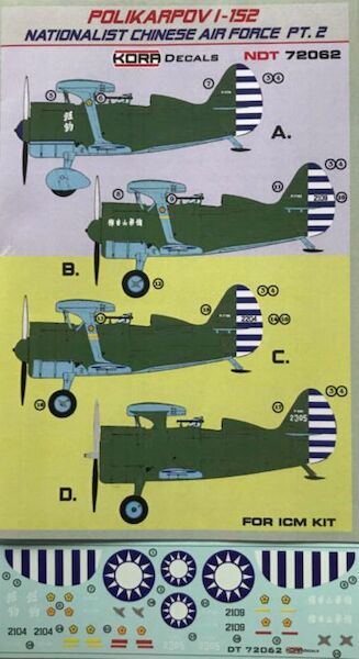 Polikarpov I-152 (Nationalist Chinese AF) Part 2  NDT72062