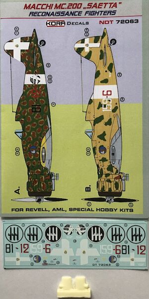 Macchi MC200 'Saetta' Reconnaisance Fighter NDT72063