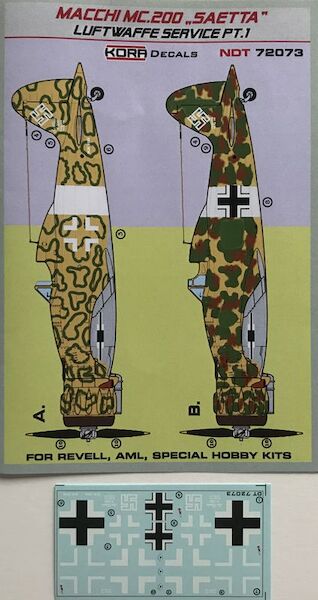 Macchi MC200 'Saetta' (Luftwaffe Service part 1) NDT72073