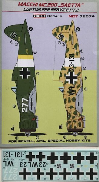 Macchi MC200 'Saetta' (Luftwaffe Service part 2) NDT72074