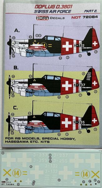 DoFlug D3801 Swiss Air force part 2 NDT72084