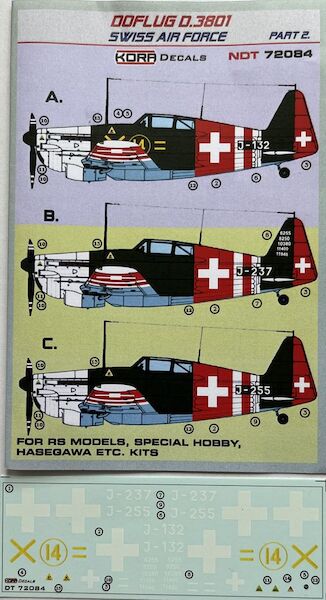 DoFlug D3801 Swiss Air force part 2  NDT72084