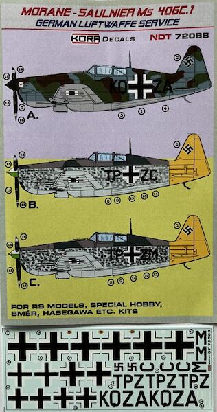 Morane Saulnier Ms406C.1 (German Luftwaffe Service) NDT72088