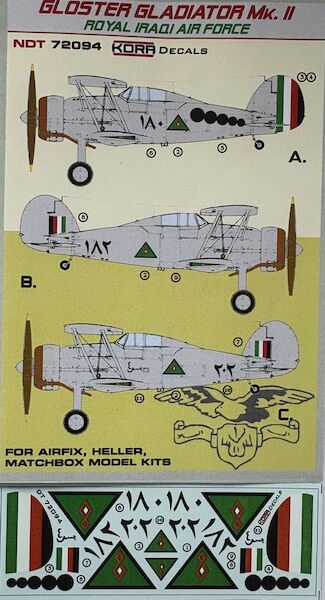 Gloster Gladiator MKII (Royal Iraqi Air Force)  NDT72094
