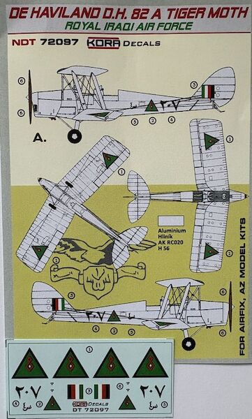 De Haviland Dh82a Tiger Moth (Royal Iraqi Air Force)  NDT72097