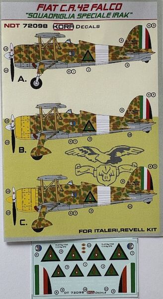 Fiat CR42 Falco "Squadriglia Speciale Irak (Royal Iraqi Air Force)  NDT72098