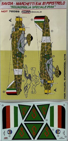 Savoia Marchetti SM821 Pipistrello "Squadriglia Speciale Irak (Royal Iraqi Air Force)  NDT72099