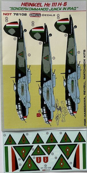 Heinkel He111H-6 "Sonderkommando Junck in Iraq"  (Royal Iraqi Air Force)  NDT72102