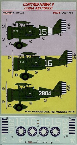 Curtiss Hawk II (China Air Force)  NDT72111