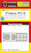 Pilatus PC9 Cabin and wheel Mask set  (AZ, KP) KPEX029