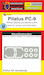 Pilatus PC9 Cabin and wheel Mask set (AZ, KP) KPEX029