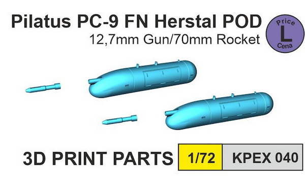 Pilatus PC9 FN Herstal pod (KPM) KPEX040
