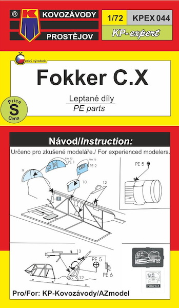 Fokker CX Detail set (AZ, KP) KPEX044