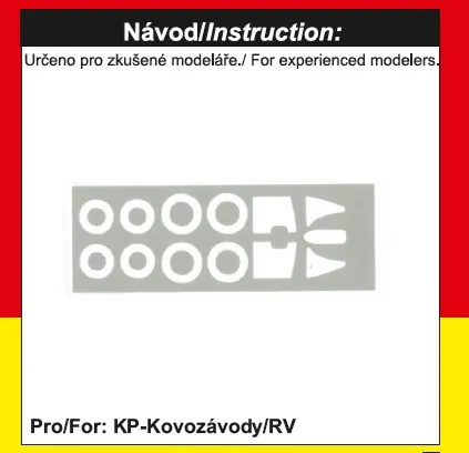 Mikoyan MiG23 Flogger canopy and wheel masks (KP, RV)  KPEX055