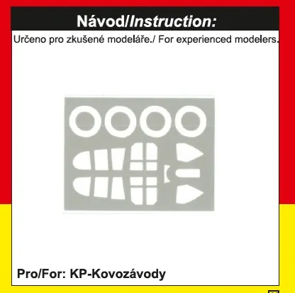 Curtiss P40E Warhawk canopy and wheel masks (AZ, Kovozavody Prostejov) KPEX062