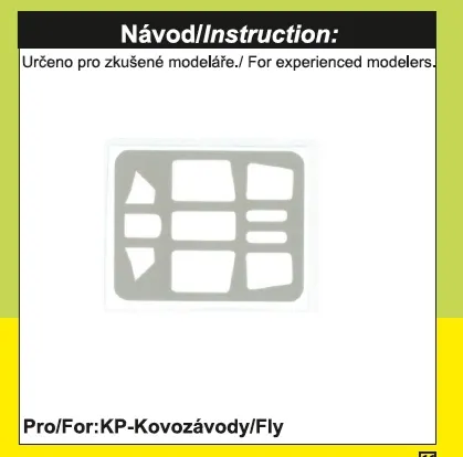 Orlican L40 Meta Sokol canopy and wheel mask (Kovosdavody Prostejov)  KPEX411
