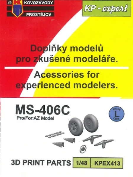 Morane Saulnier MS406 Detail set (Kovosavody Prostejov)  KPEX413