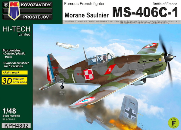 Morane Saulnier MS406C-1 "Battle of France"  KPH4802