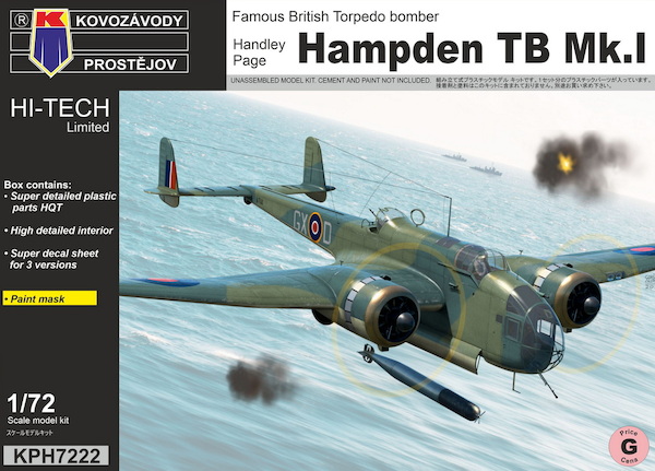 Handley Page Hampden TB Mk.I  KPH7222