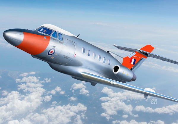 HS.125 Dominie T.1 'Prototype is flying in'  KPH7231