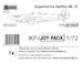 Spitfire IX (plastic parts only), 1 set KPJ7201