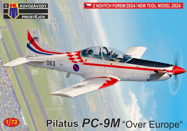 Pilatus PC9M Over Europe (Croatia AF, Slovenia, Swiss) KPM0468