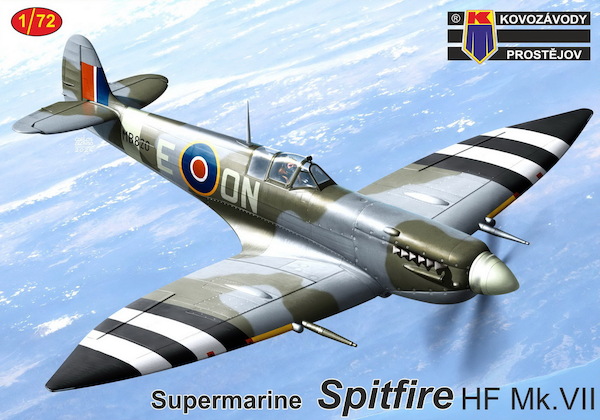 Spitfire HF.VII 'B&W stripes'  KPM0478