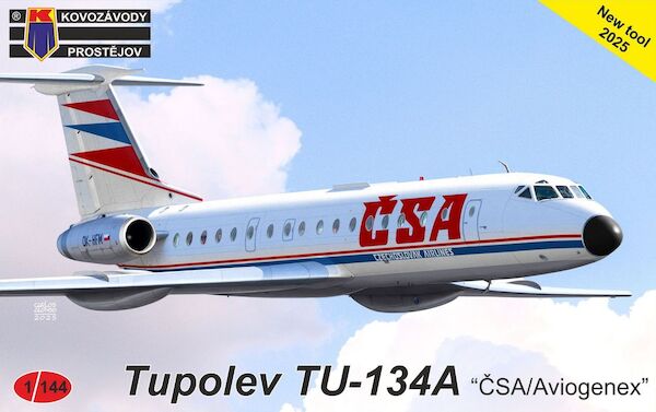 Tupolev Tu-134A 'CSA/Aviogenex'  KPM14410