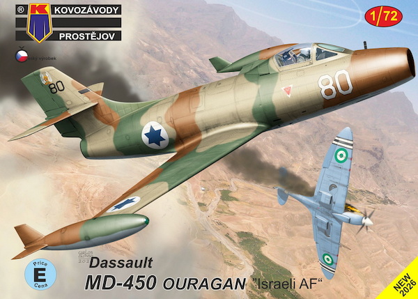 Dassault MD.450 Ouragan 'Israeli AF'  KPM72230