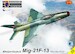 Mikoyan MiG-21F-13 'Warsaw Pact' (East Germany, Poland, Hungary, Bulgaria) KPM72503