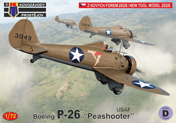 Boeing P-26 'Peashooter 'USAAC' KPM72516