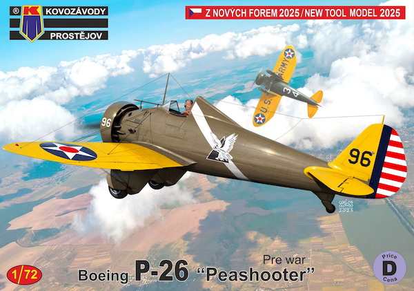 Boeing P-26 Peashooter 'Pre-war service' KPM72517