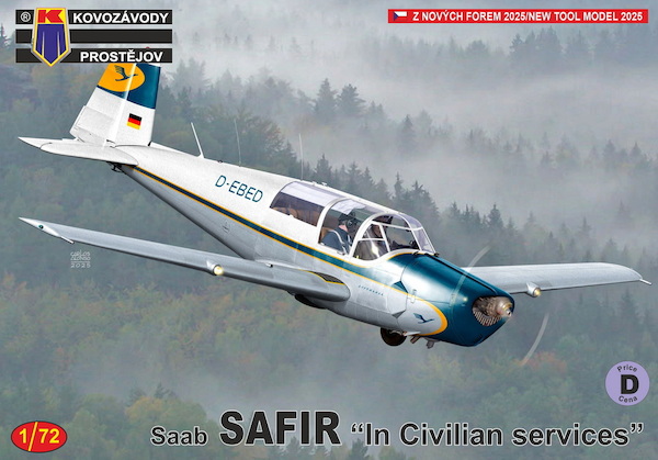 Saab Safir 'In civilian service'  KPM72522