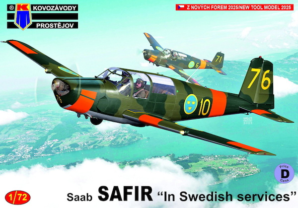 Saab Safir 'In Swedish service'  KPM72523