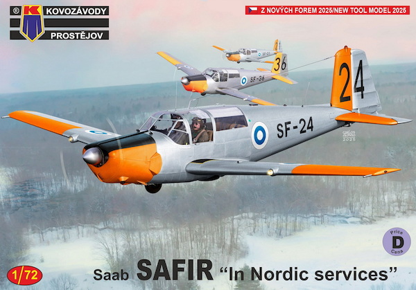 Saab Safir 'In Nordic service'  KPM72524