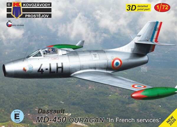 Dassault MD.450 Ouragan 'French AF' KPM72531