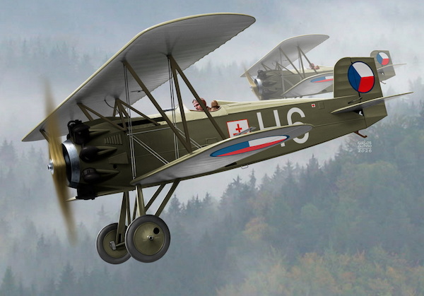 Avia B.33 'Wooden Fighter' (Czechoslovak pre-war fighter)  KPM72532