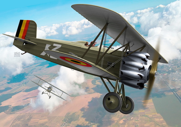 Avia BH-33E over  Europe (Belgium, Spain, Czechoslovakia)'  KPM72533