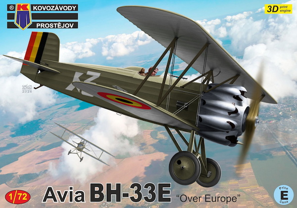 Avia BH-33E over  Europe (Belgium, Spain, Czechoslovakia)'  KPM72533