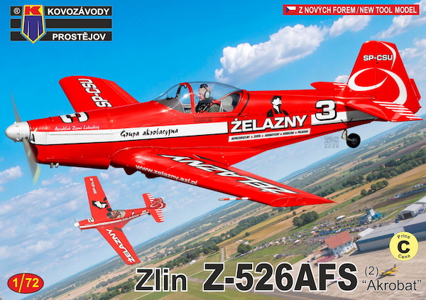 Zlín Z-526AFS 'Akrobat' (2) SP-CSU Zelazny, OK-ERE,YR-ZAS  KPM72554