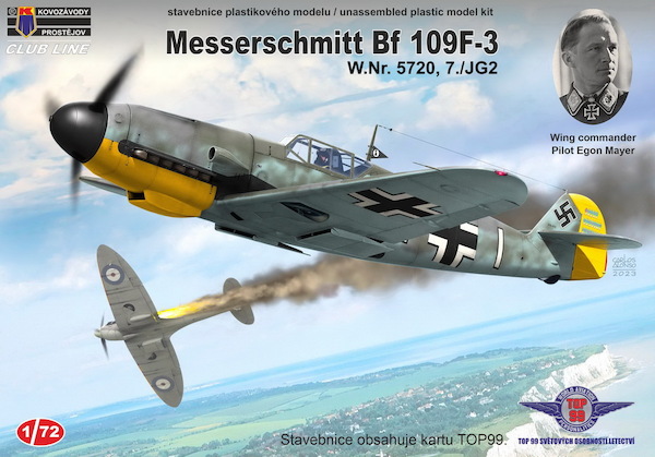 Messerschmitt Bf 109F-3 '7./JG 2 E. Mayer' CLK0008