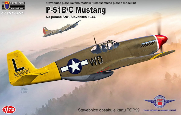 P-51B/C 'Mustang SNP - Slovakia 1944  CLK0009