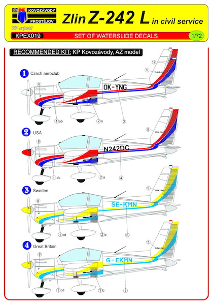 Zlin Z242L Civil  KPEX019