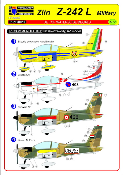 Zlin Z242L Military  KPEX020