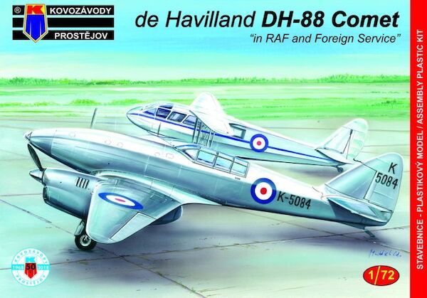 De Havilland DH88 Comet "in RAF and Foreign Service" (REISSUE) KPM0101